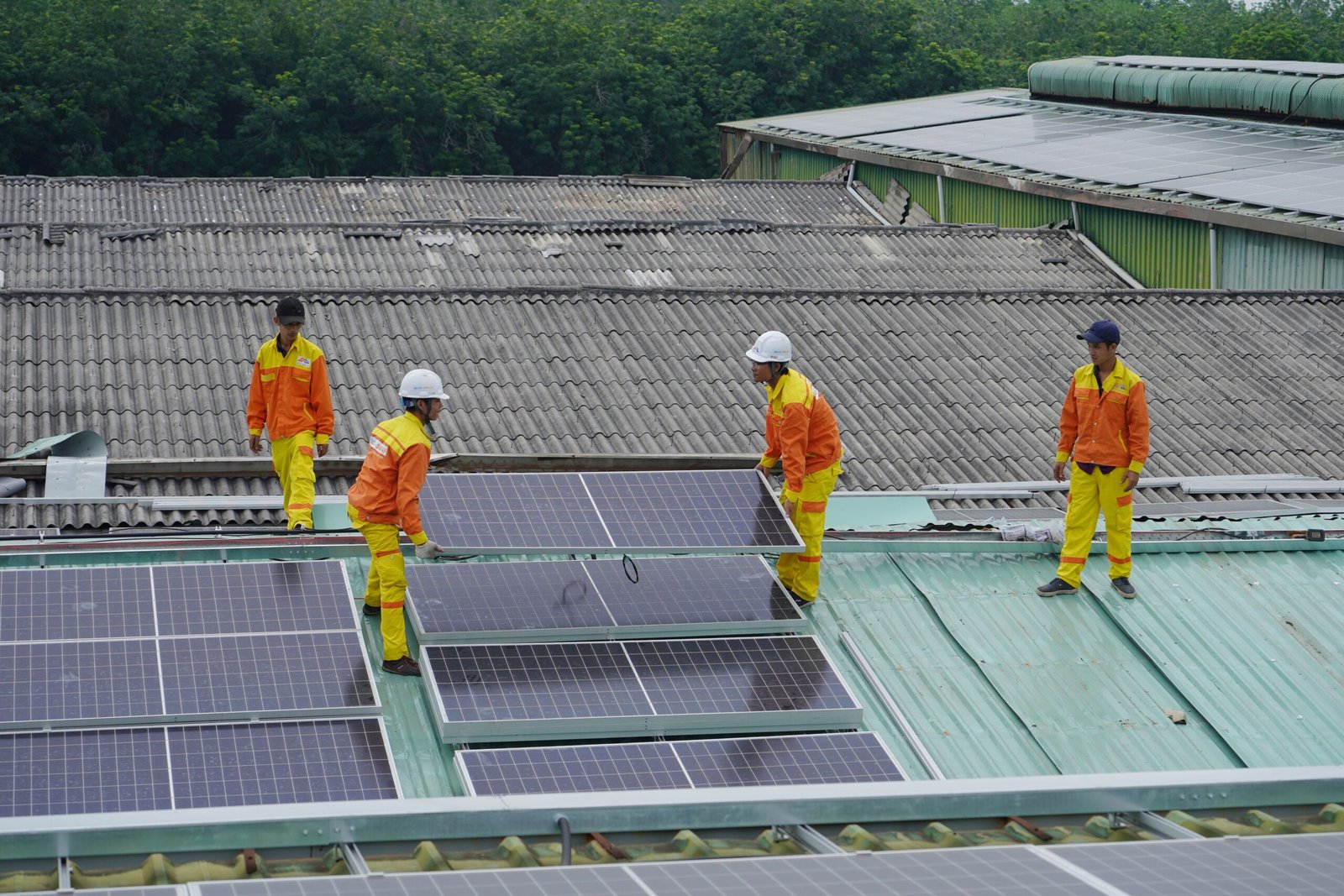 Roof installation